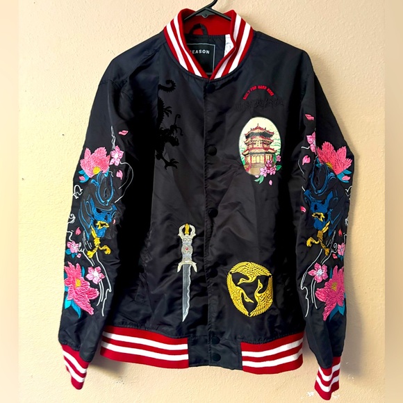 Mens reason varsity jacket